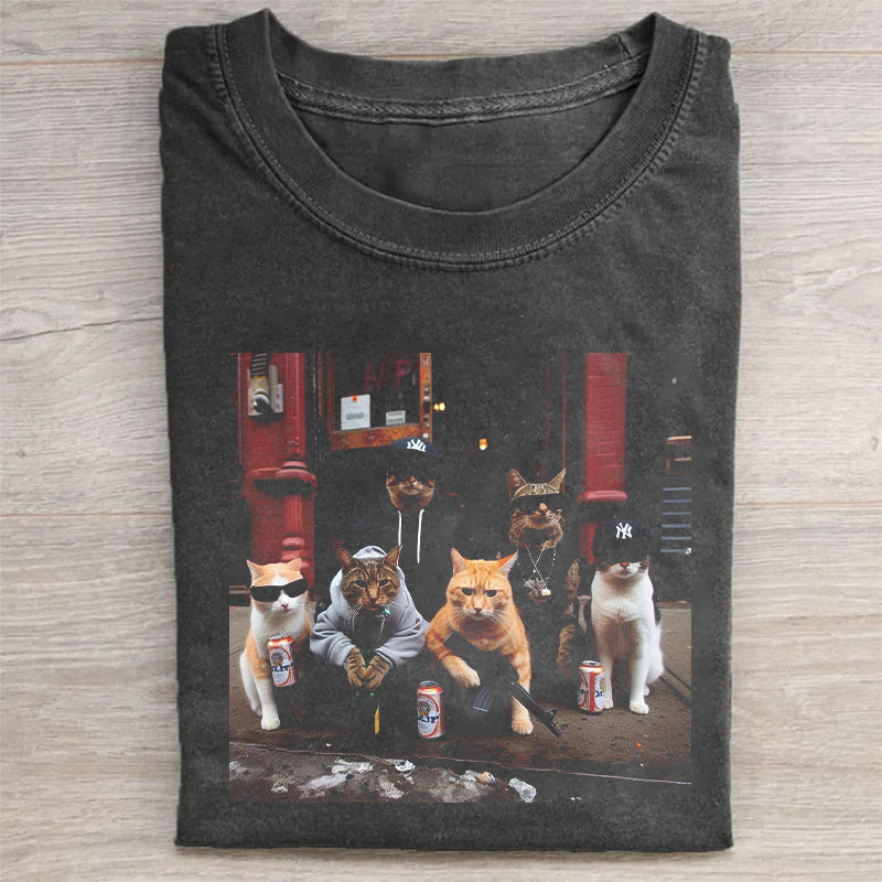 OUTLAW CAT T-SHIRT