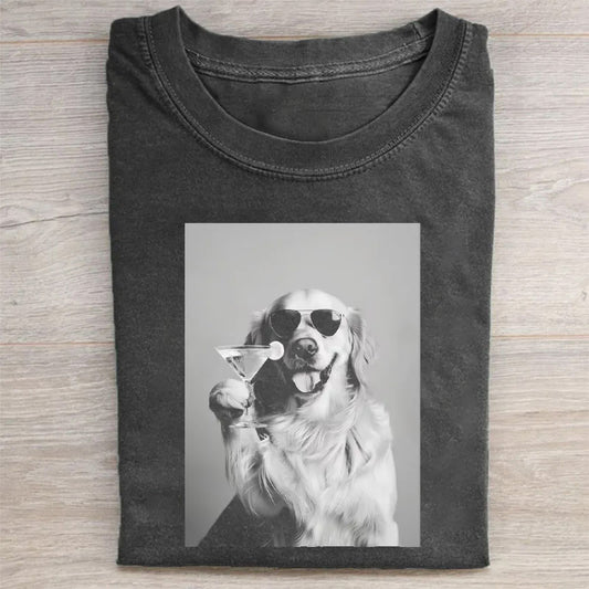 Vintage Funny Golden Retriever T-shirt