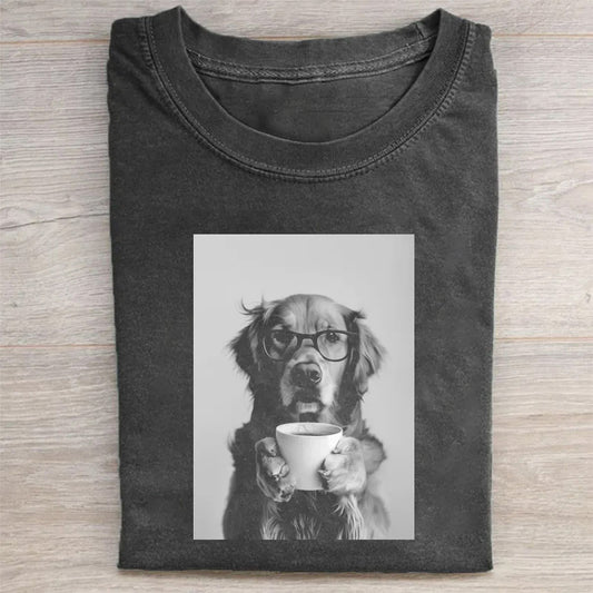 Vintage Funny Golden Retriever Tshirt