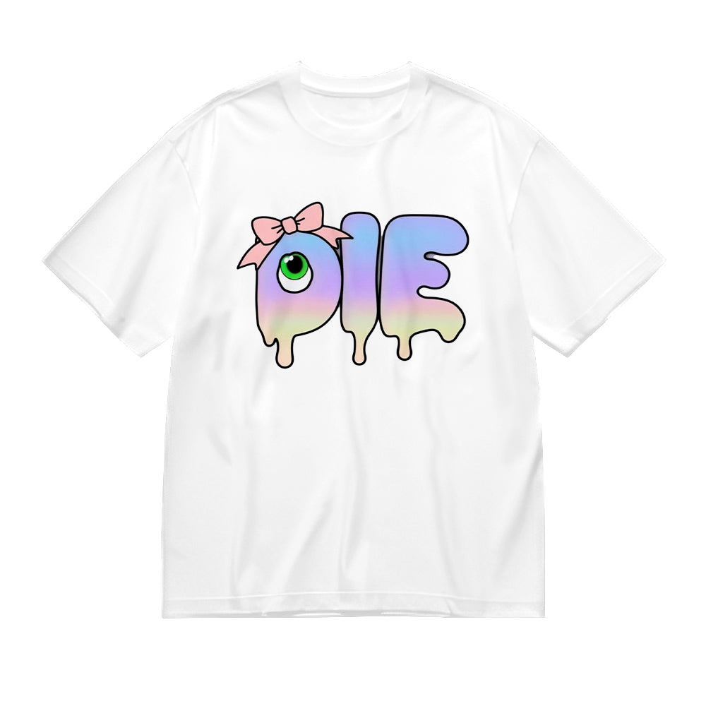 Cute Pastel Goth Aesthetic DIE Graphic T-Shirt