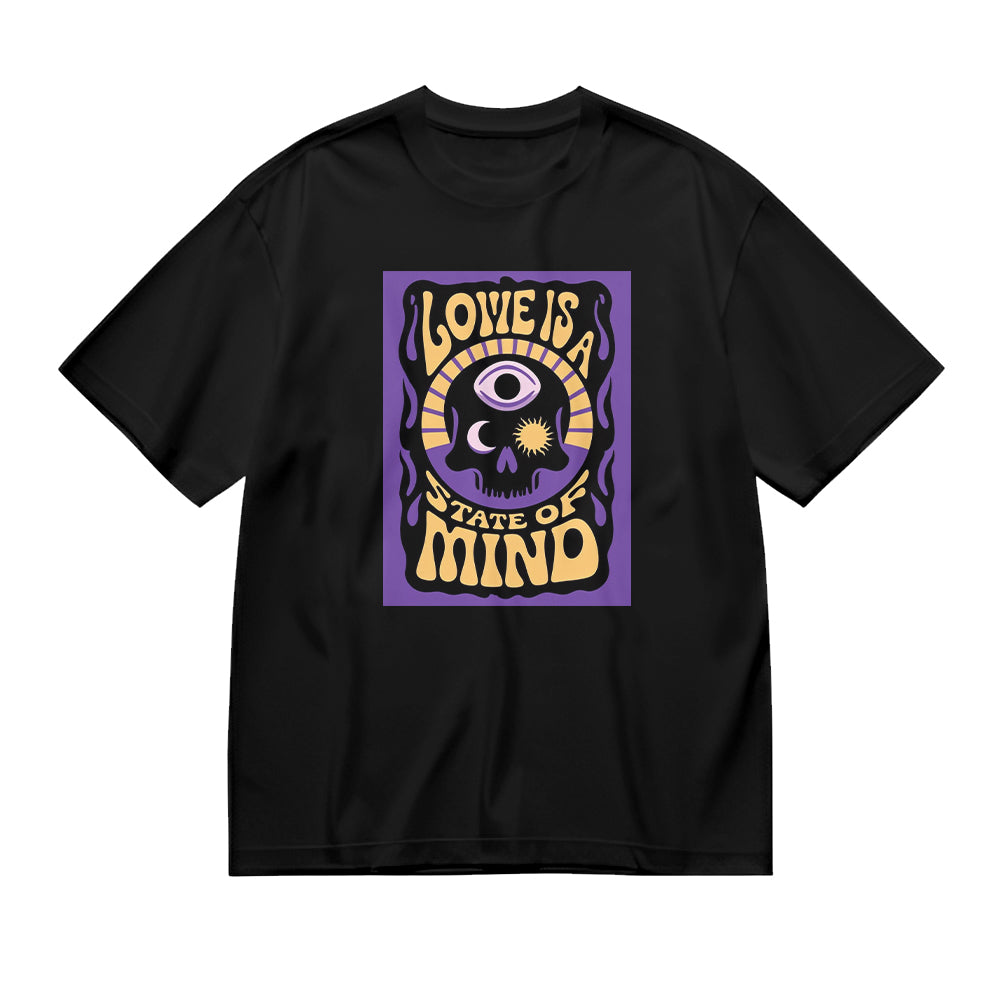 Love is a State of Mind Graphic T-Shirt
