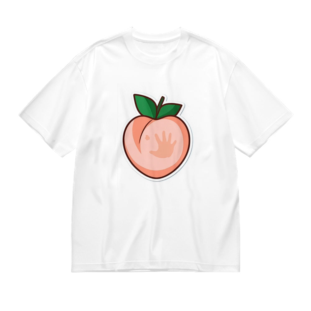 Cute Peach Graphic T-Shirt