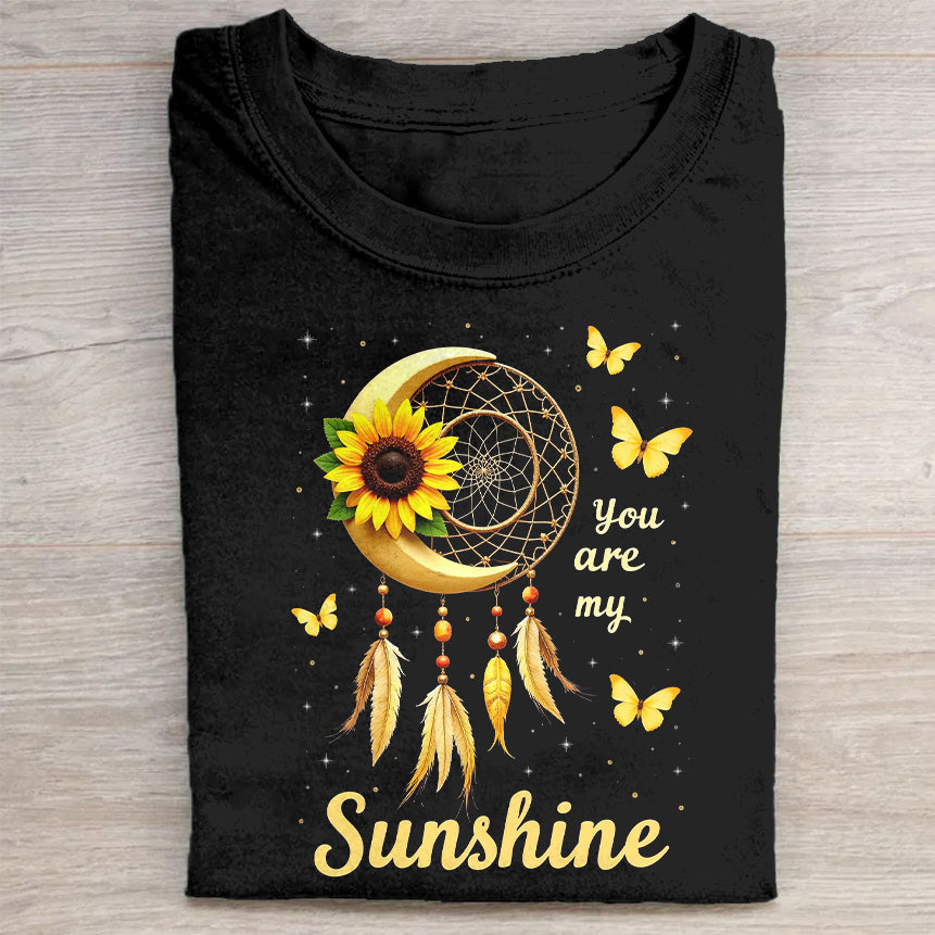 You Are My Sunshine Dreamcatcher Sunflower T-Shirt