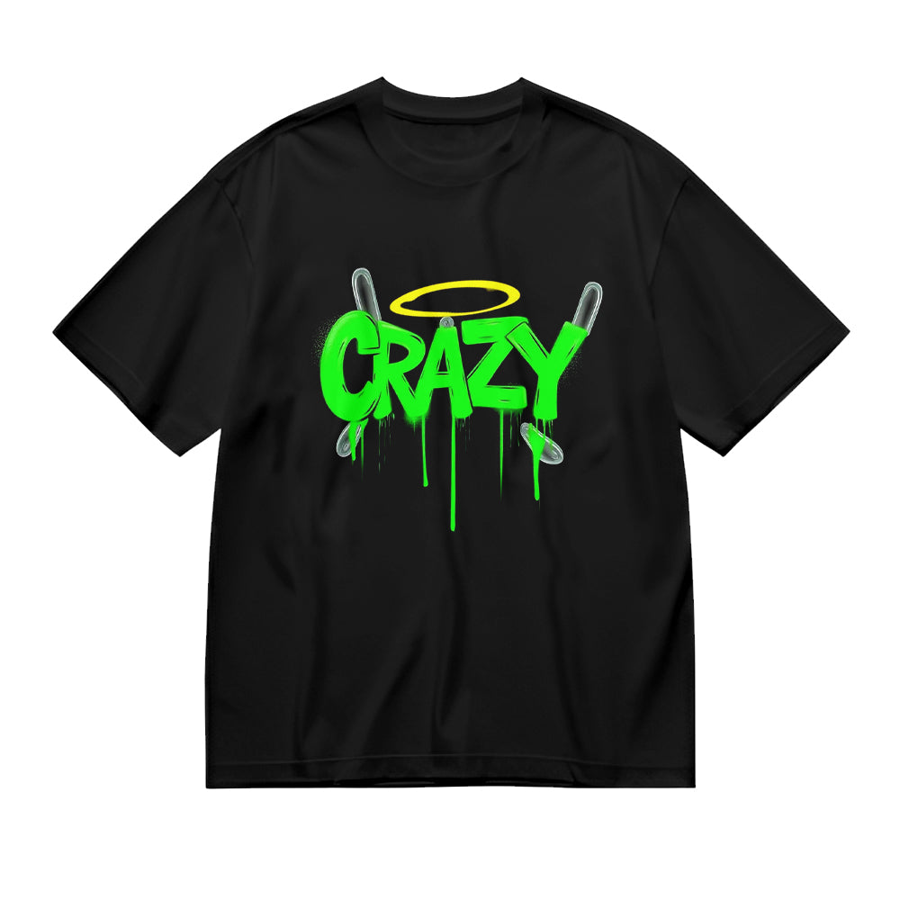 Crazy Angel Graphic T-Shirt