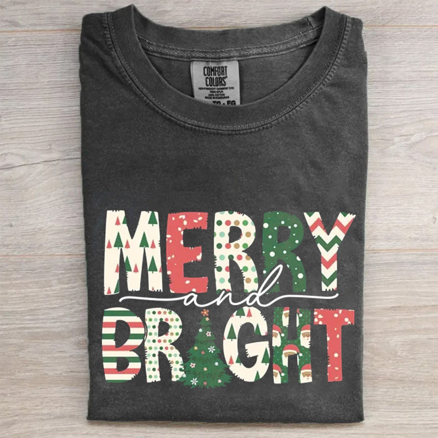 Merry and Bright Unisex Sweatshirt/T-shirt