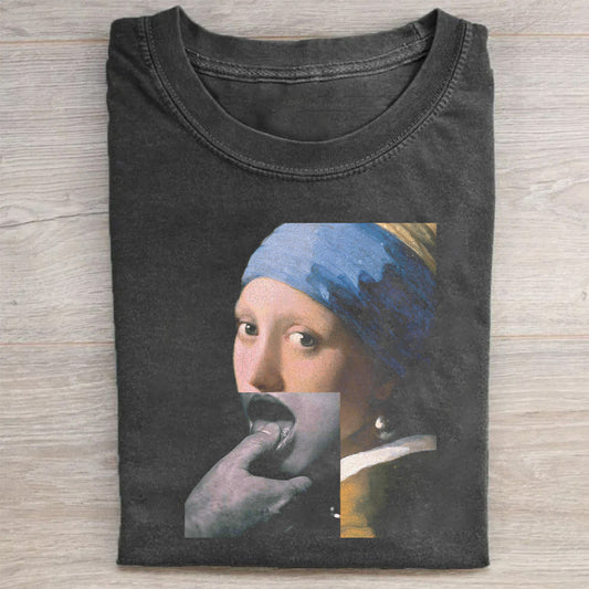 Art Collage Graphic T-Shirt