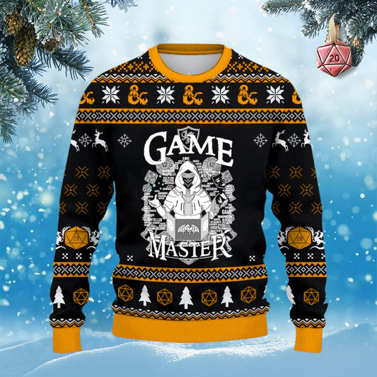 DND CLASSES GAME SWEATER