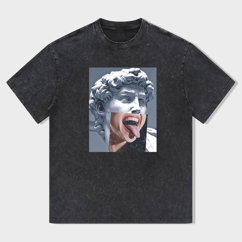 David Statue Graphic T-Shirt