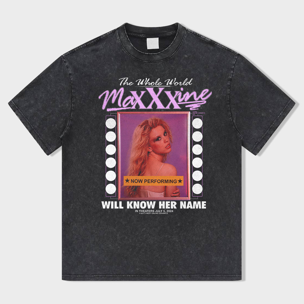 Retro Reveal Acid Wash T-Shirt - heygraff