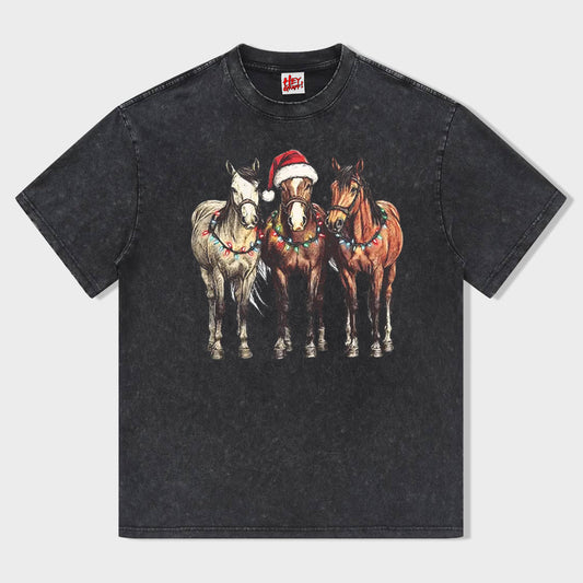 Horse Christmas T-Shirt