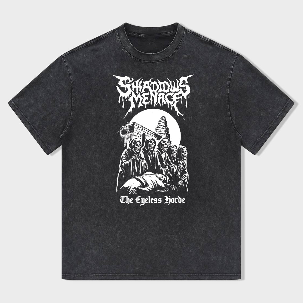 Shredding Menace The Eyeless Horde Graphic T-Shirt