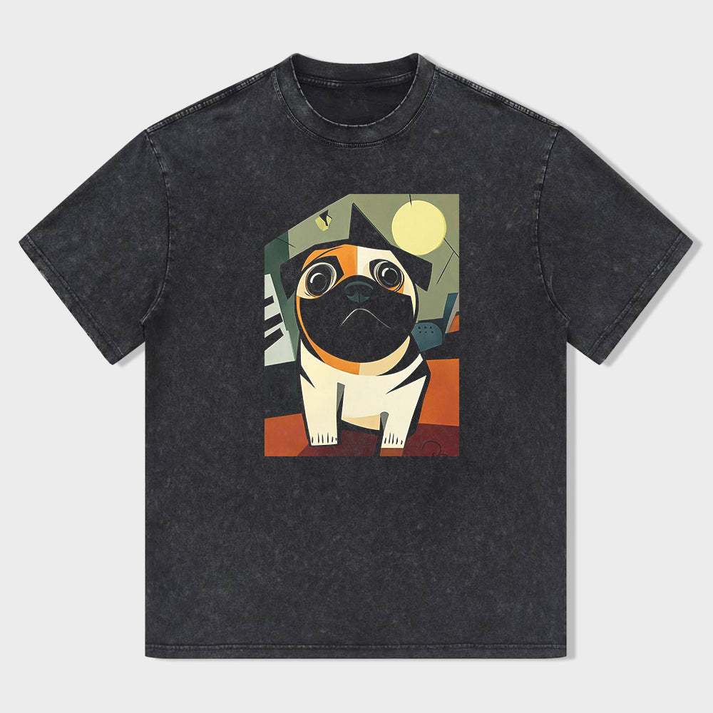 Cute Pug Graphic T-Shirt