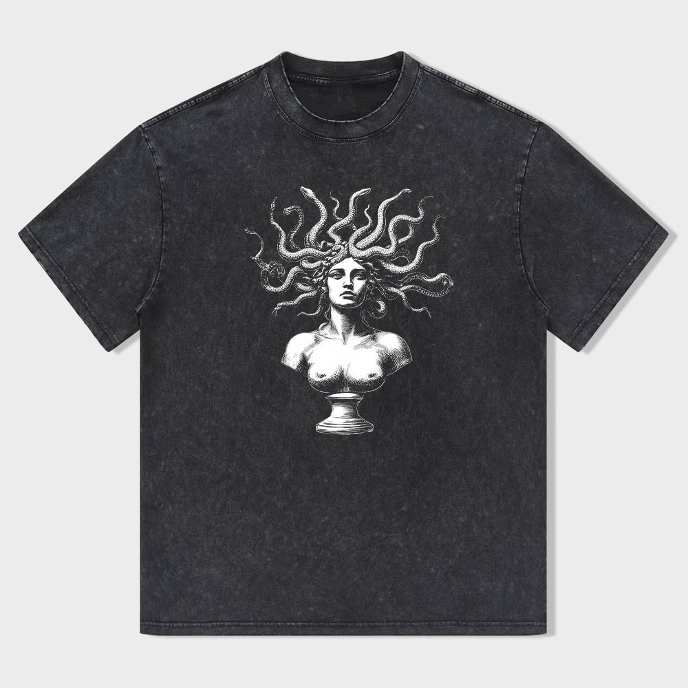 Medusa Bust Graphic T-Shirt