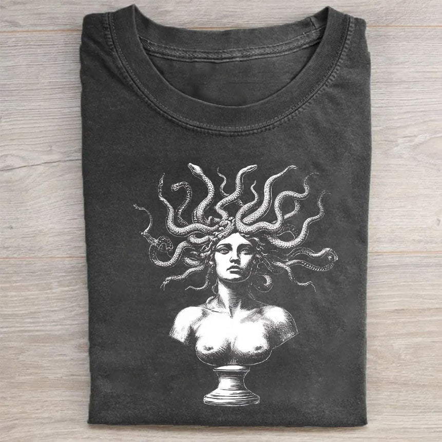 Medusa Bust Graphic T-Shirt