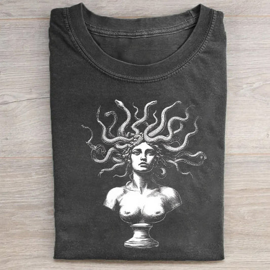 Medusa Bust Graphic T-Shirt
