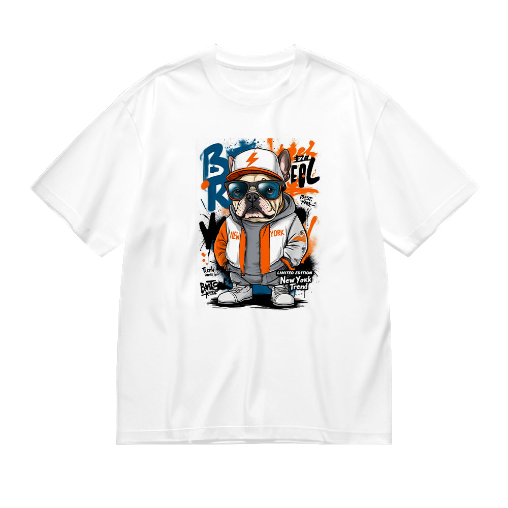 Cool Dog Graphic T-Shirt