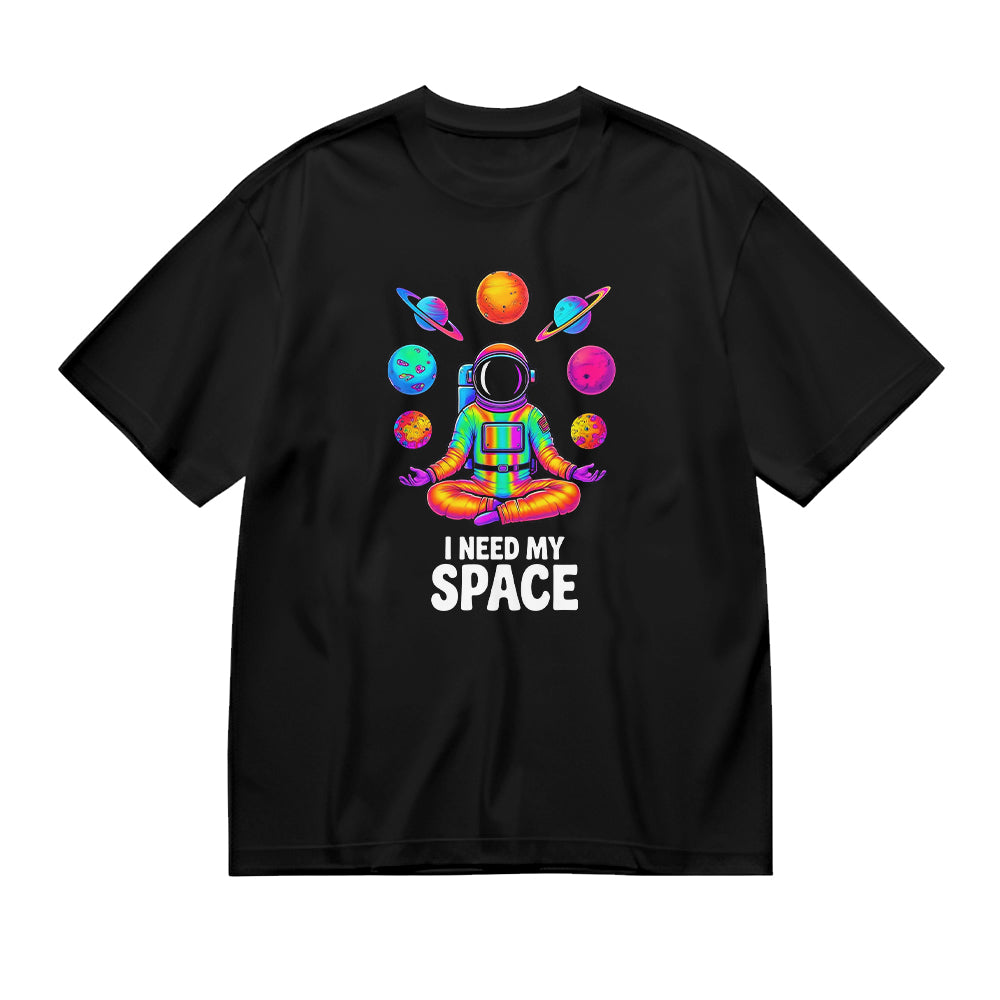 I Need My Space Astronaut Meditation T-Shirt