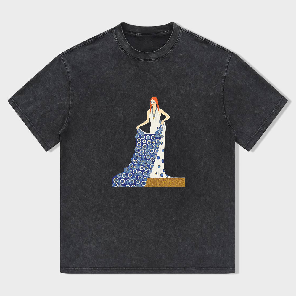 Women's Fashion Graphic T-Shirt - Unique Art Print Design - Comfortable Fit T-Shirt