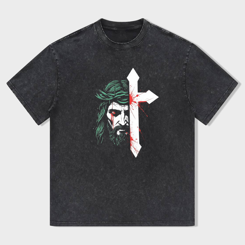 Jesus Cross Graphic T-Shirt